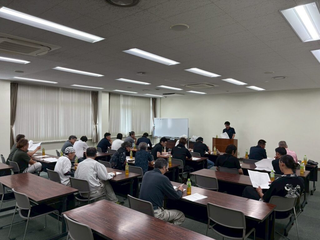 親方会を開催いたしました